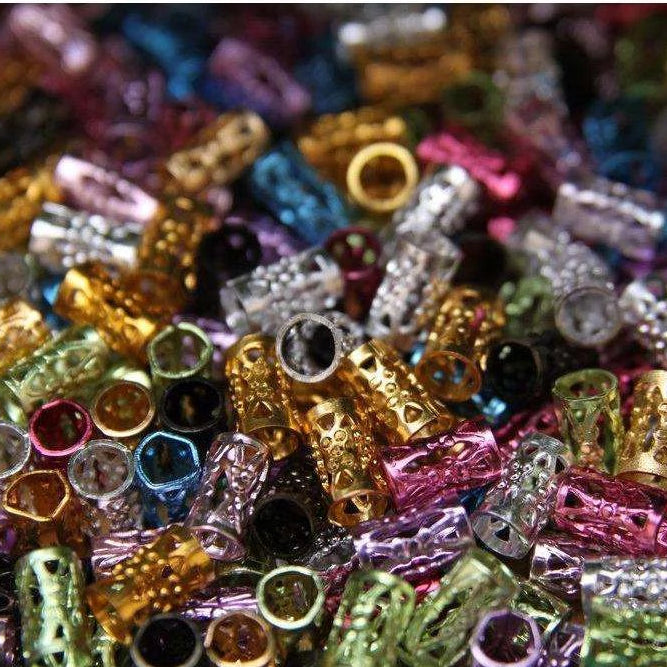 Micro Filigree Dread Cuffs | Set Of 40