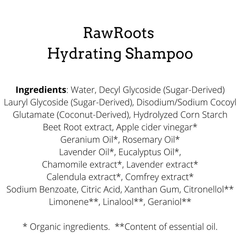 Raw Roots Hydrating Shampoo
