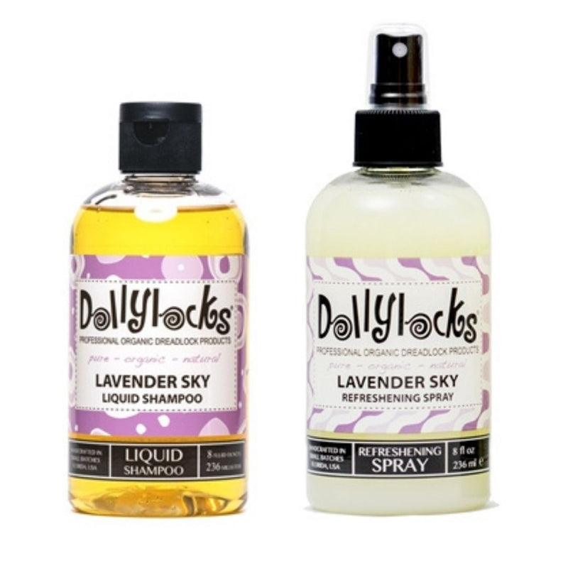 Dollylocks Lavender Sky Shampoo + Refreshing Spray