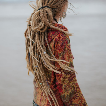 Raw Roots Bamboo Dreadlock Comb