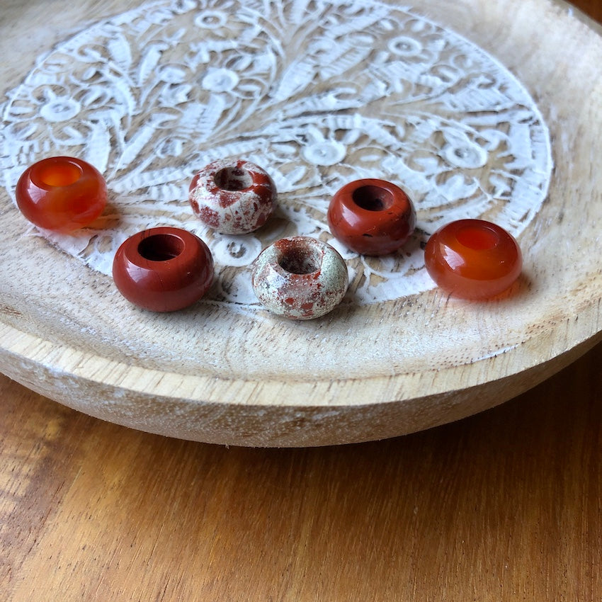 Red Gemstones | Set Of 6