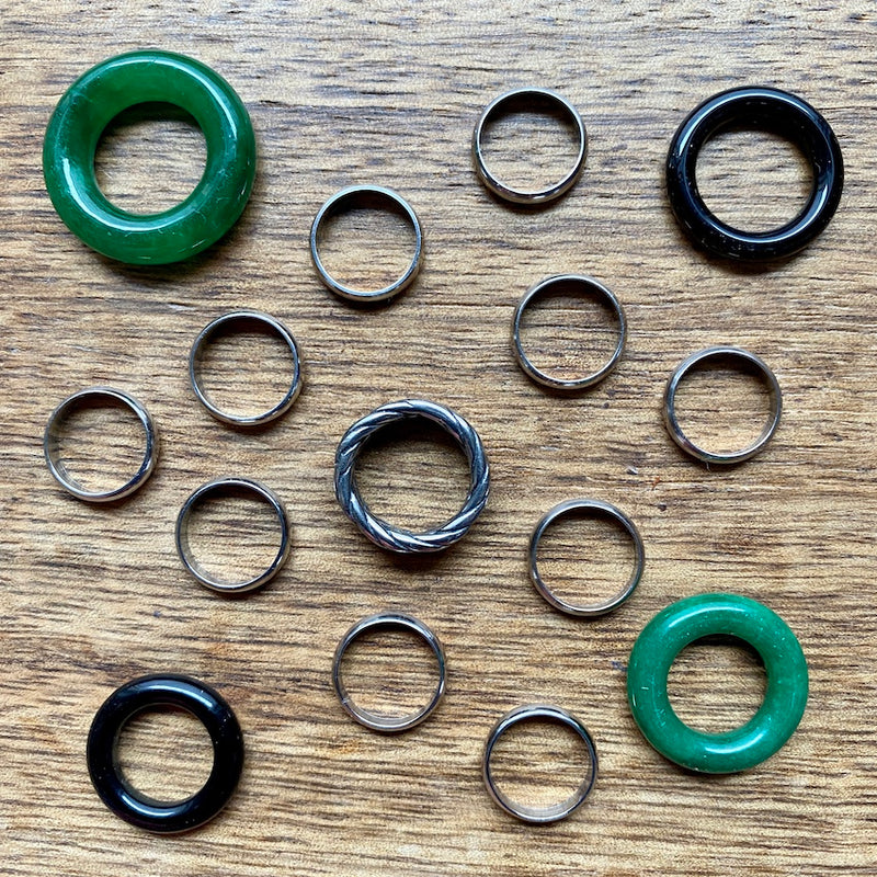 Extra Large Dreadlock Rings | Set Of 15