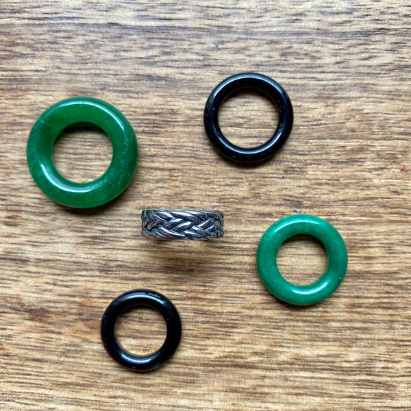 Extra Large Dreadlock Rings | Set Of 15