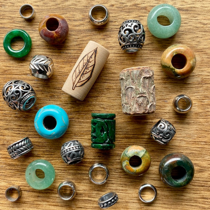 One Of A Kind Dreadlock Bead Mix | Set Of 25