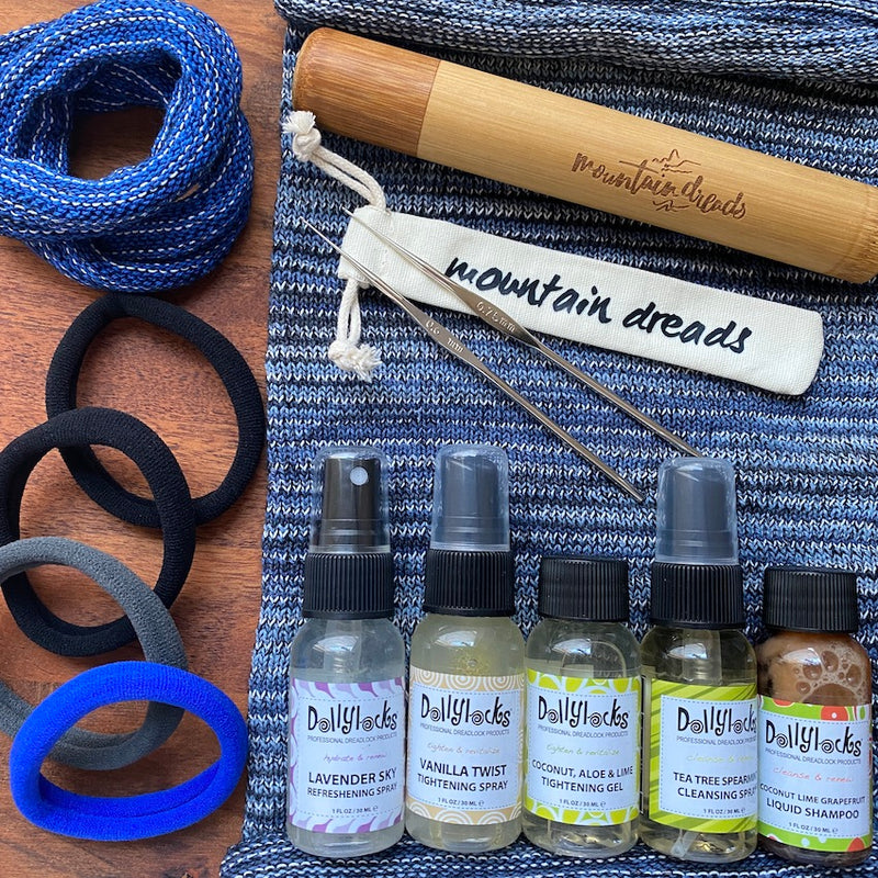 Stormy Sea | Dread Care Pack with Dollylocks
