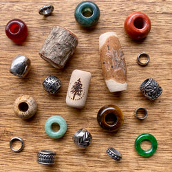 One Of A Kind Dreadlock Beads | Set Of 20