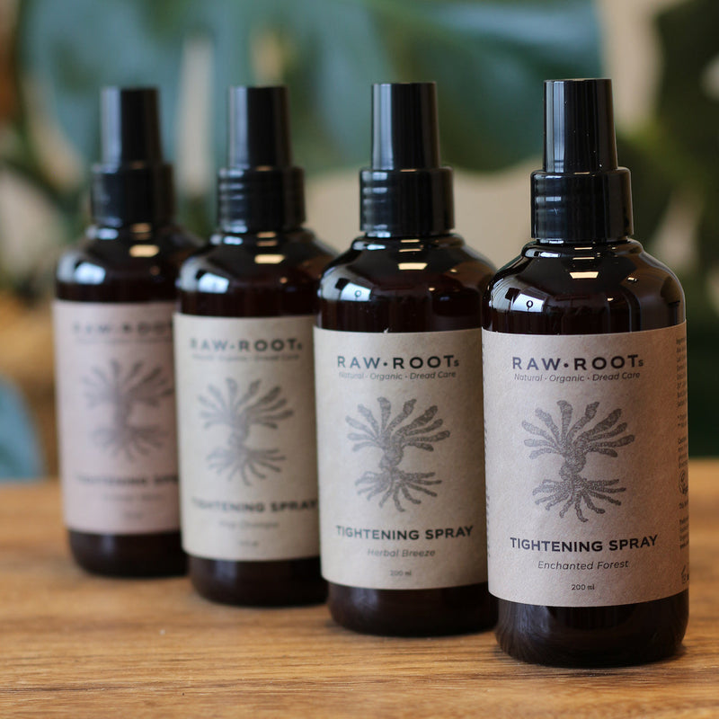 Raw Roots Tightening Spray | Herbal Breeze
