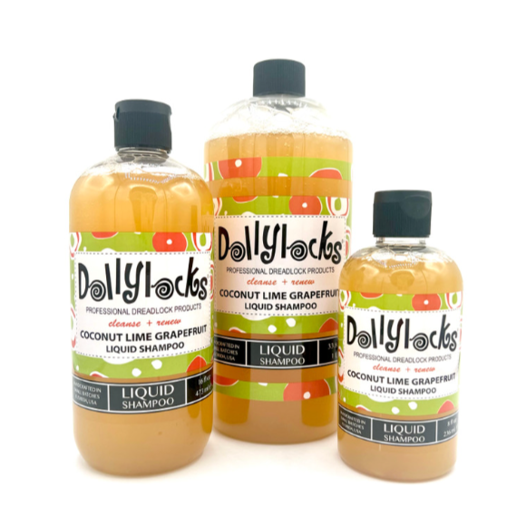 Dollylocks Shampoo | Coconut Lime Grapefruit