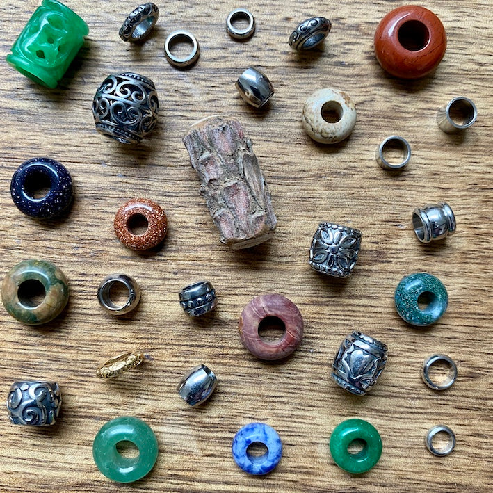 Micro Dreadlock Beads | Set Of 30