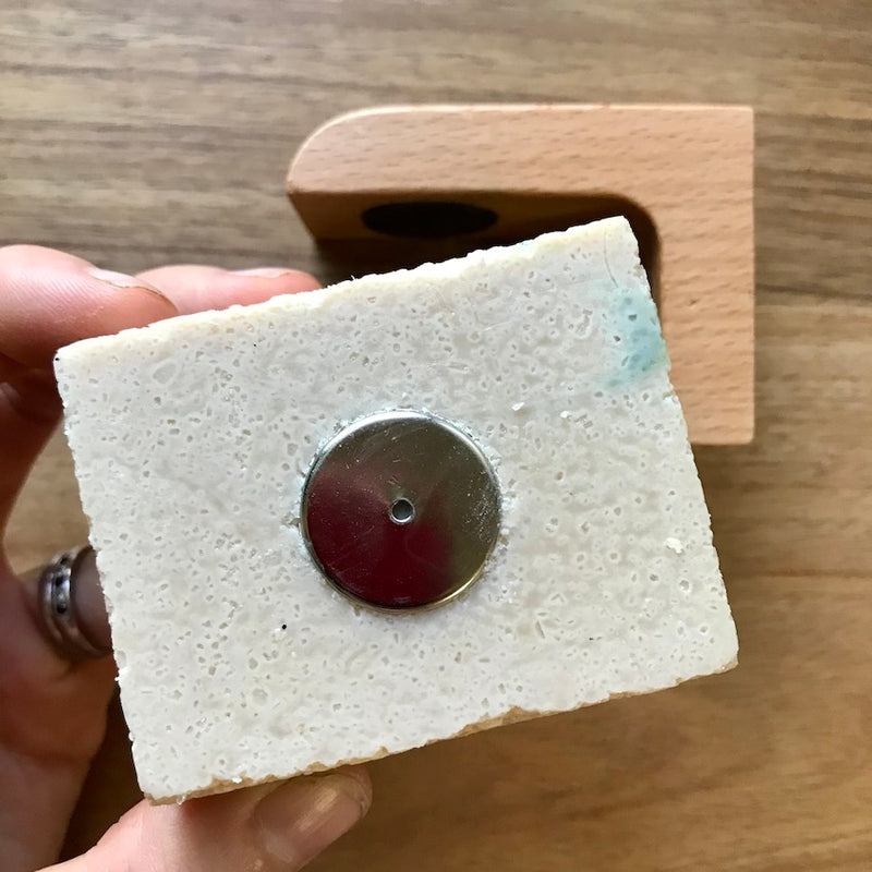Wooden Magnetic Soap Saver