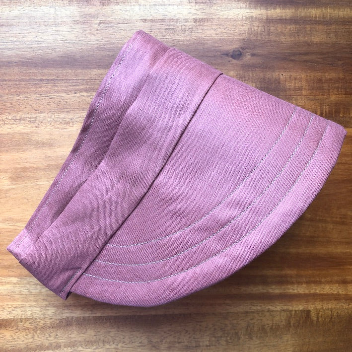 Handmade Linen Dread Wrap Visor
