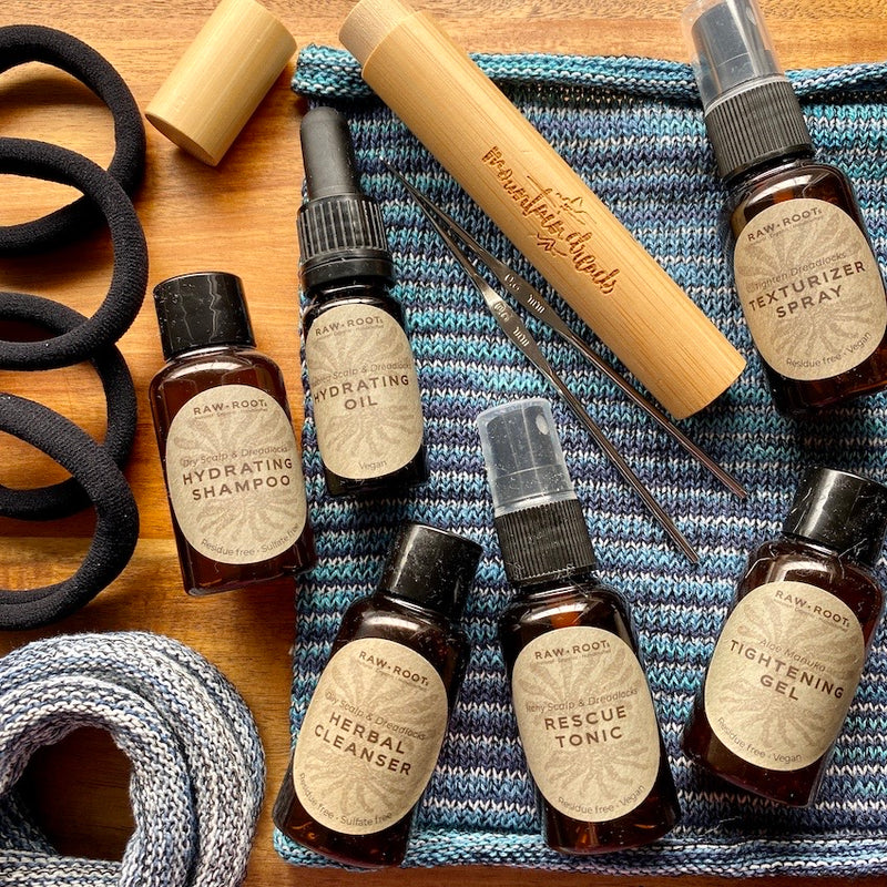 Ocean Tides Raw Roots Dread Care Pack