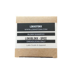 LOKK STOKK Dreadlock Shampoo Bar LOKKBLOKK SPICE