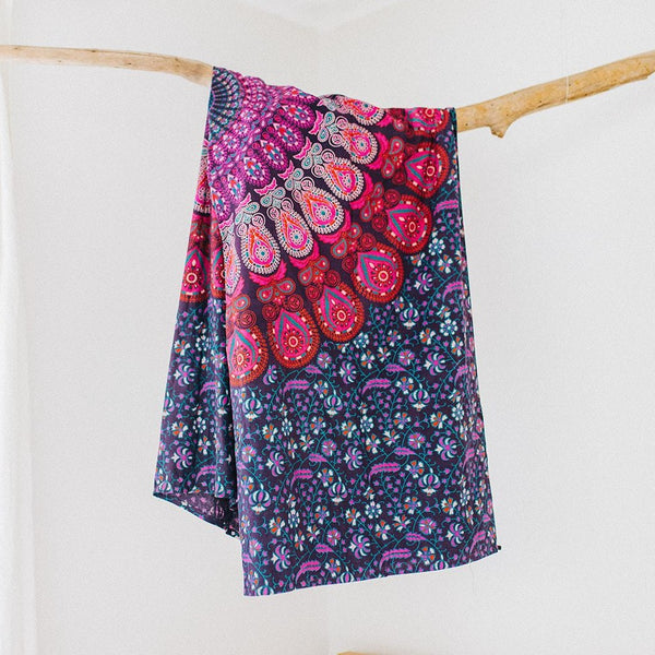 Purple Mandala Tablecloth
