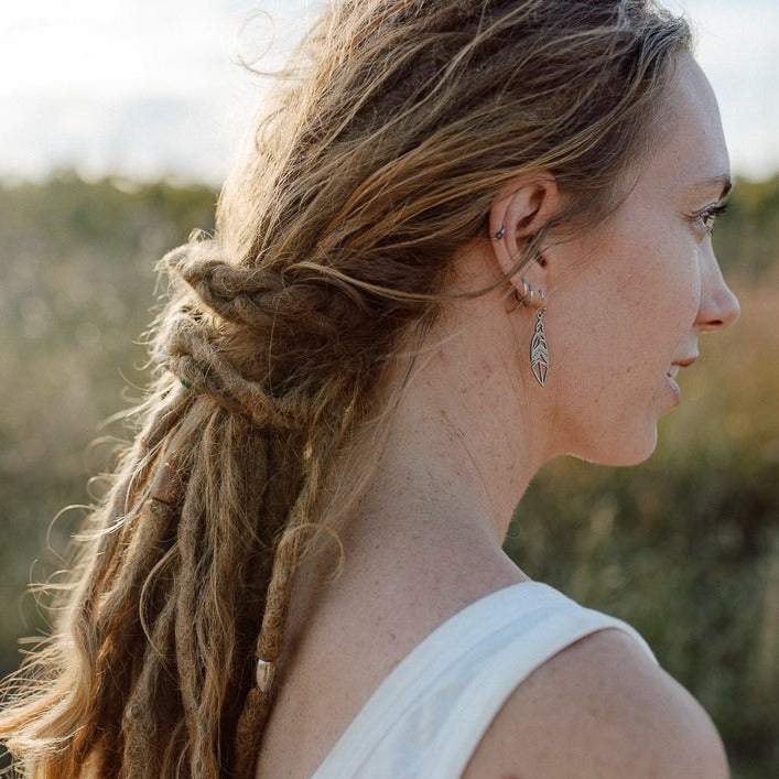 Boho Feather Earrings
