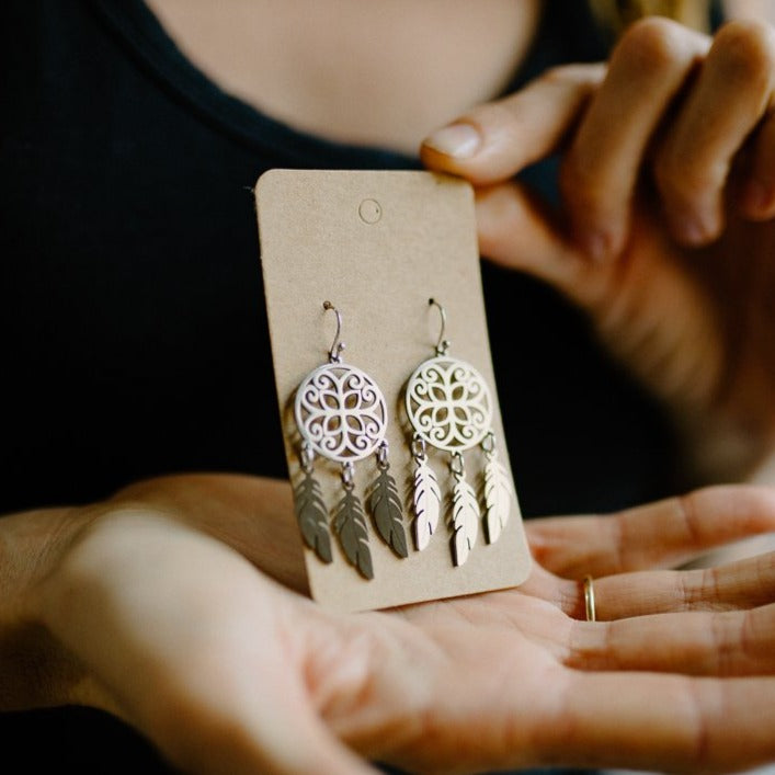 Dream Catcher Earrings